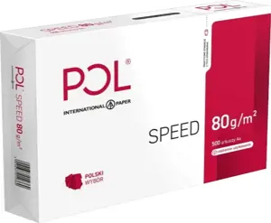 A4 Biroja papīrs INTERNATIONAL PAPER POL speed, 80 g/m², 500 lapas