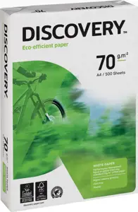 A4 Biroja papīrs Discovery Eco-efficient, 70 g/m², 500 lapas