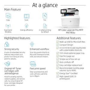 HP Color LaserJet Pro MFP M479fnw