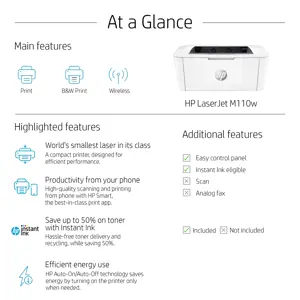 HP Laserjet M110w