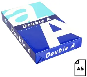 A5 Biroja papīrs Double A DoubleA A5-80g-500, 80 g/m², 500 lapas