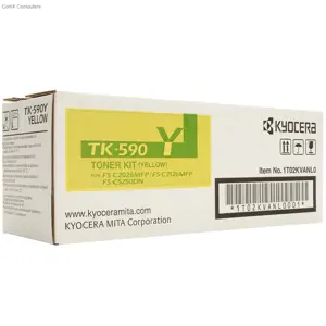 1T02KVANL0 (TK590Y), Printera kārtridžs (Kyocera)